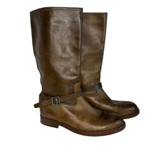 Ralph Lauren Vintage Tan Leather Boots